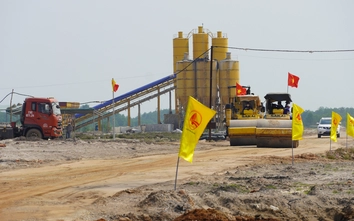 Cienco4 đua tiến độ thi công Cảng hàng không Quảng Trị