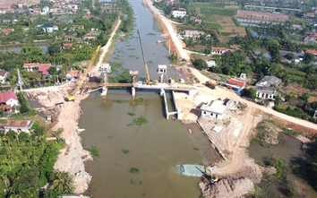 Thanh Hóa: Tăng tốc hoàn thành cống ngăn mặn sông Càn dịp cuối năm 
