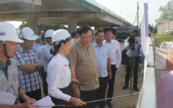 Chạy nước rút thi công cao tốc Cao Lãnh - An Hữu qua Đồng Tháp