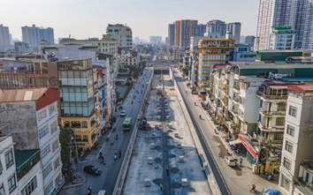 Hàng trăm công nhân tranh thủ từng giờ đua tiến độ thi công hầm chui Kim Đồng - Giải Phóng