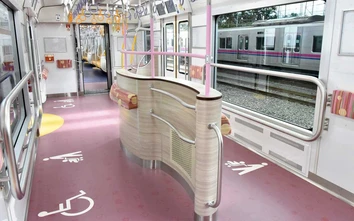Xu hướng giảm ghế, mở rộng không gian trên tàu cho người khuyết tật ở Tokyo