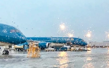 8 sân bay chịu ảnh hưởng trực tiếp của bão Kalmaegi