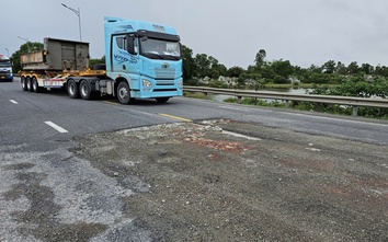 Huế: Rà soát, sửa chữa hư hỏng mặt đường quốc lộ 1 bong tróc sau mưa lũ