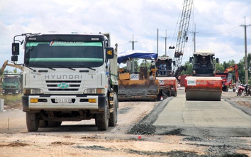 Tăng tốc thi công cao tốc qua Cà Mau