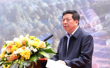 Bộ trưởng Trần Hồng Minh phát lệnh khởi công trường nội trú tại xã biên giới Cao Bằng