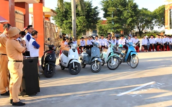 Ninh Bình: Đẩy mạnh tuyên truyền luật giao thông tại hơn 500 trường học
