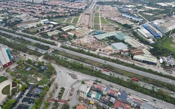 Hà Nội phân luồng giao thông phục vụ thi công Đại lộ Thăng Long hơn một tháng