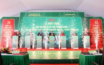 HUD khởi công dự án nhà ở xã hội quy mô 120 căn hộ tại Sơn Tây, Hà Nội