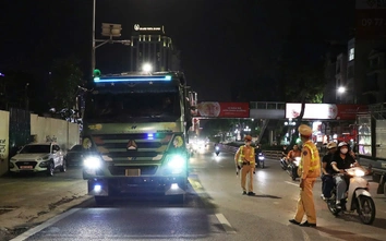 Hà Nội siết tải trọng dịp cận Tết: Hơn 50 xe tải vi phạm bị xử lý trong 3 tuần