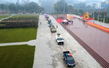 Gần 1.000 cán bộ, chiến sĩ công an tỉnh Lào Cai ra quân đợt cao điểm trấn áp tội phạm