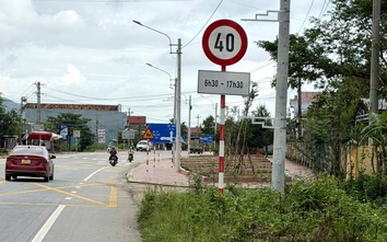 Gia Lai: Rà soát bất cập biển báo hạn chế tốc độ trên quốc lộ 19