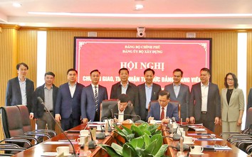 Đảng ủy Bộ Xây dựng tiếp nhận hai đảng bộ tổng công ty VICEM và HUD