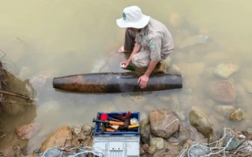 Phát hiện quả bom nặng hơn 200kg ở Huế
