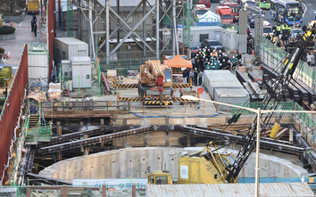 Hàn Quốc: Sập công trường xây dựng đường sắt ngầm ở độ sâu 70 mét