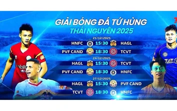 Thái Nguyên sẵn sàng cho Giải Bóng đá Tứ hùng 2025 trên sân vận động đạt chuẩn quốc tế