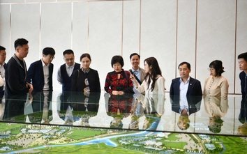 Đoàn doanh nghiệp Thiểm Tây khảo sát cơ hội đầu tư tại KCN Liên Hà Thái