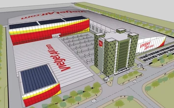 Vietjet cất nóc hangar chuẩn quốc tế, khai trương chuyến bay tới Cảng HKQT Long Thành
