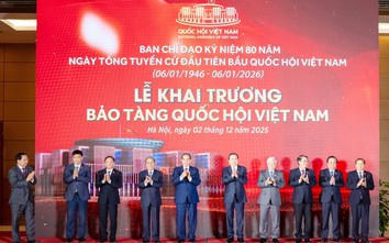 Khai trương Bảo tàng Quốc hội Việt Nam và ra mắt bộ tem kỷ niệm 80 năm Quốc hội