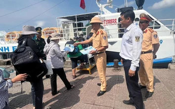 Quảng Ngãi triển khai nhiều giải pháp đảm bảo an toàn giao thông đường thủy