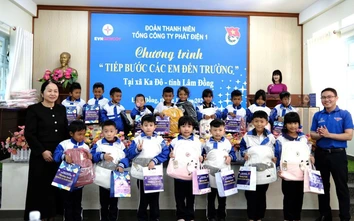 "Tiếp bước các em đến trường" - Dấu ấn nghĩa tình của tuổi trẻ EVNGENCO1 tại Lâm Đồng