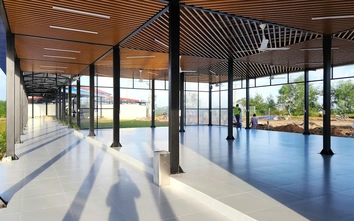 Cận cảnh điểm dừng xe đầu tiên trên cao tốc Đà Nẵng - Quảng Ngãi