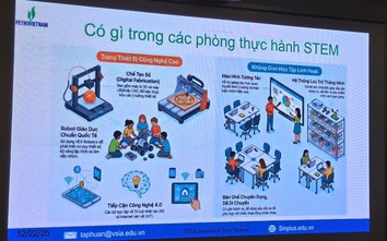 Petrovietnam phối hợp chặt chẽ với địa phương đưa phòng STEM vào vận hành hiệu quả