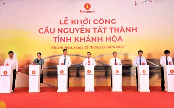Khởi công cầu vượt kênh đào Thủy Triều kết nối sân bay quốc tế Cam Ranh