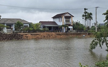 Quảng Trị: Xây dựng công trình kè chống sạt lở khẩn cấp tại xã Vĩnh Định