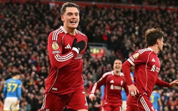 Florian Wirtz lập công, Liverpool thắng sát nút Wolves