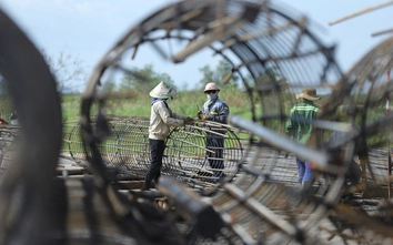 Đồng loạt tăng ca, đẩy nhanh tiến độ nhiều công trình hạ tầng tại Hà Tĩnh 