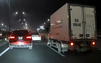 Không giữ khoảng cách an toàn, xe tải gây tai nạn trên cao tốc Pháp Vân - Cầu Giẽ