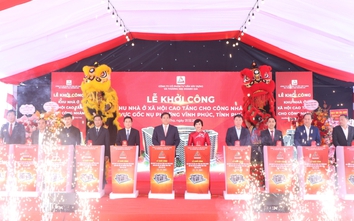 Phú Thọ: Khởi công khu nhà ở xã hội cao tầng cho công nhân