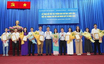 TP.HCM khen thưởng các tác phẩm báo chí xuất sắc quý III/2025