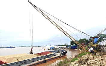 Hưng Yên: Xử lý nghiêm bến bãi không phép, đảm bảo an toàn giao thông đường thủy nội địa