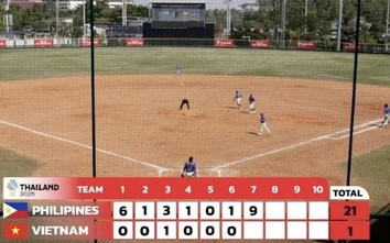 Đội tuyển bóng chày Việt Nam tiếp tục nhận thất bại tại SEA Games 33