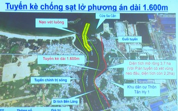 Quảng Ngãi sẽ chi 95 tỷ đồng xây kè chống sạt lở cửa biển Sa Cần?