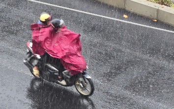 Cần Thơ xuất hiện mưa trái mùa ngay đầu mùa khô