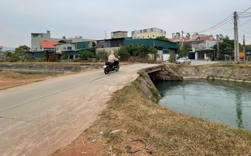 Quảng Ninh: Nguy cơ mất an toàn, tai nạn ở kênh dẫn nước hồ Yên Lập