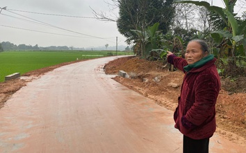 Nghệ An: Nông dân hiến hàng ngàn m2 đất mở đường giao thông nông thôn