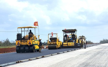 Công trường cao tốc Khánh Hòa - Buôn Ma Thuột nhộn nhịp sau Tết