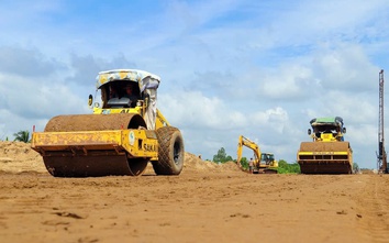 Tăng tải, đẩy nhanh tiến độ xử lý nền đất yếu cao tốc Cần Thơ - Cà Mau