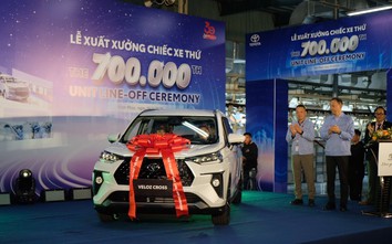 Toyota Việt Nam xuất xưởng chiếc xe thứ 700.000