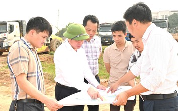 Quyền Chủ tịch UBND thành phố Vĩnh Yên Đào Văn Quyết kiểm tra dự án trọng điểm