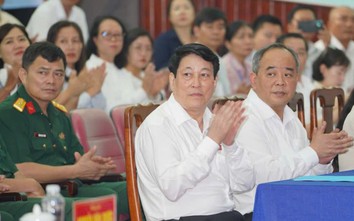 Chủ tịch nước Lương Cường tiếp xúc cử tri TP.HCM