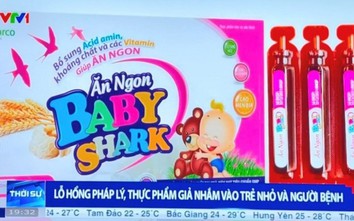 Bộ w88 cảnh báo 2 sản phẩm Ăn ngon Baby Shark và Medi Kid Calcium K2