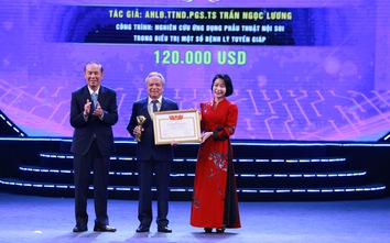 Vinh danh 4 công trình khoa học có giá trị ứng dụng cao và nhân văn