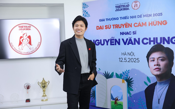 Nguyễn Văn Chung làm đại sứ giải thưởng Thiếu nhi Dế Mèn 2025