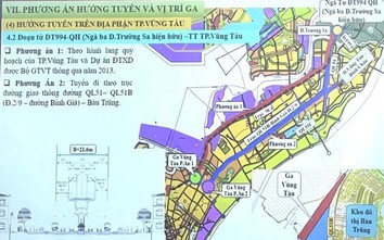 Điều chỉnh hướng tuyến đường sắt Biên Hòa - Vũng Tàu qua Bà Rịa - Vũng Tàu ra sao?