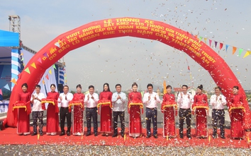 Nghệ An: Thông xe kỹ thuật cầu vượt đường sắt, giải tỏa nút thắt giao thông QL7