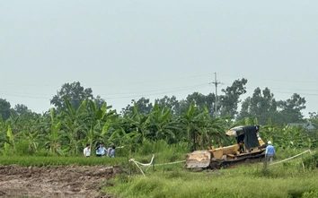 Vĩnh Phúc: Cưỡng chế thu hồi đất để thực hiện dự án Khu đô thị mới Tiền Châu